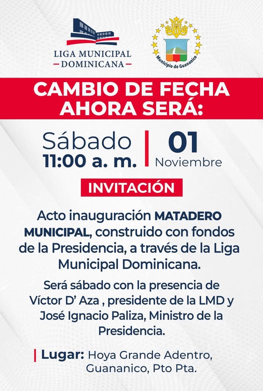 Acto de inauguración del Matadero Municipal.