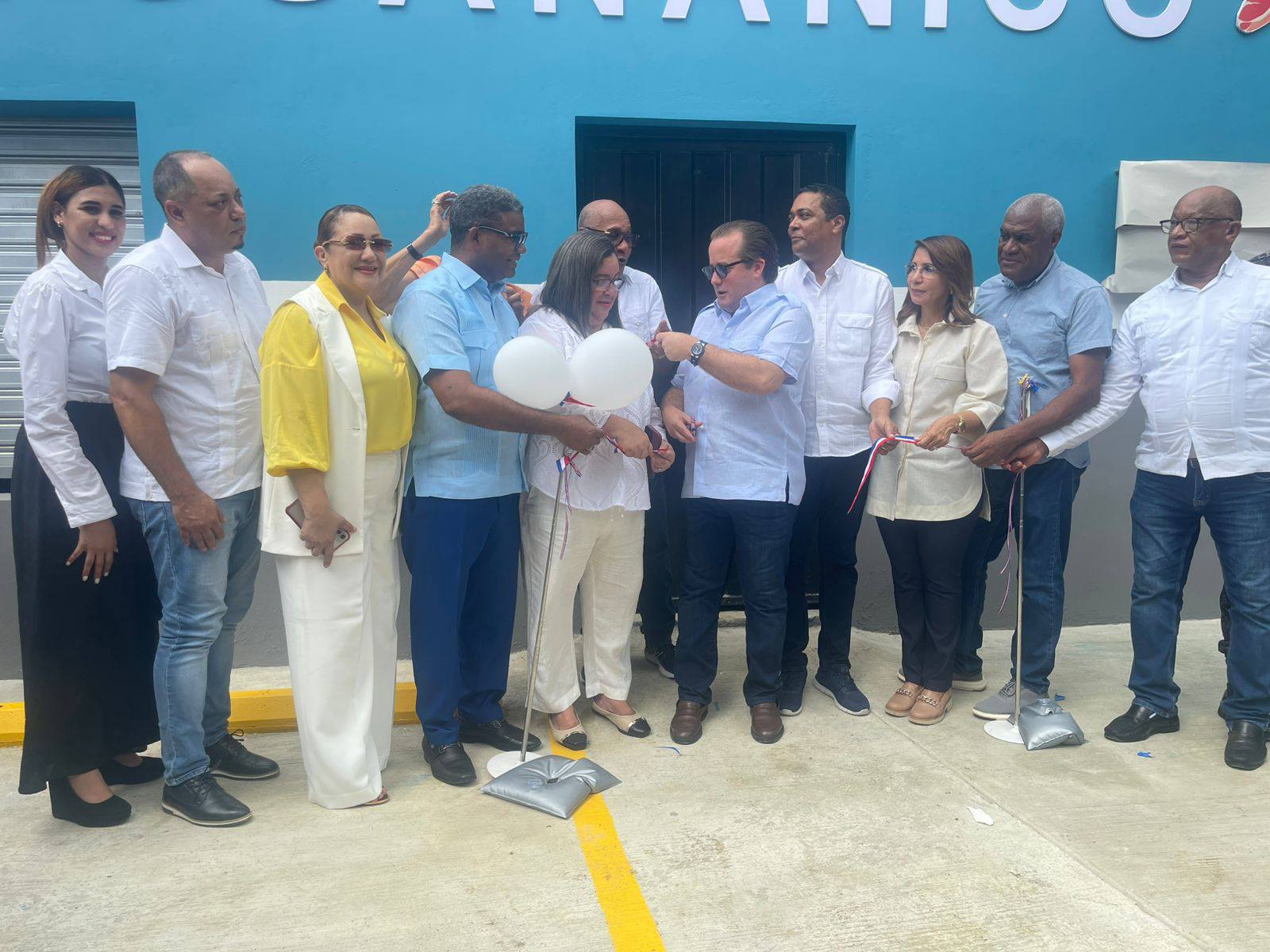 Inauguración del Matadero Municipal de Guananico.